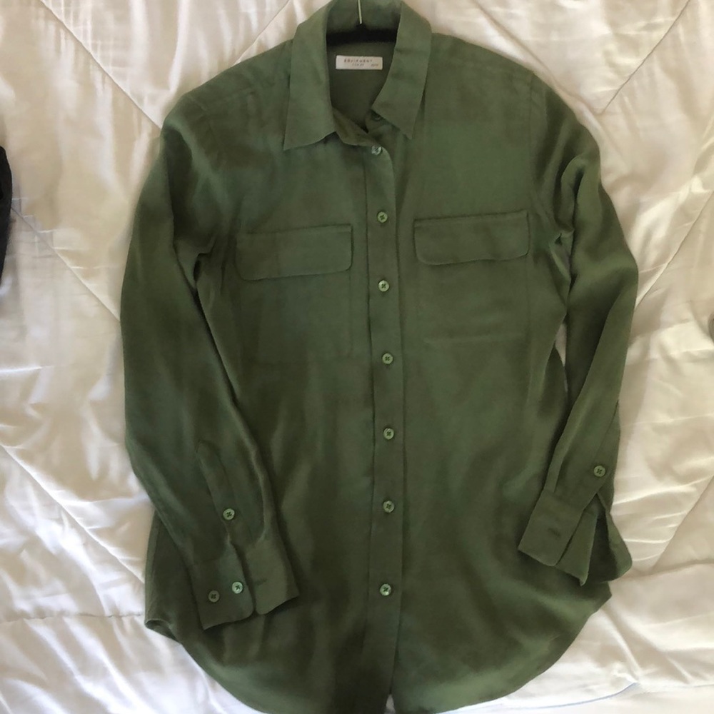 Equipment Silk Blouse